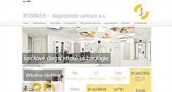 Desktop Screenshot of jessenius.com